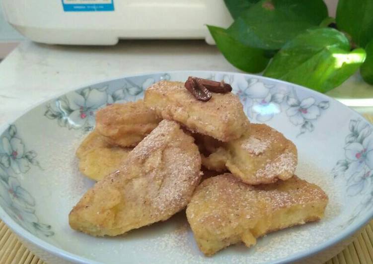 Ubi Goreng Cinnamon (+ Tips Kriuk)