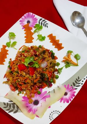 A picture of Roti Poha.