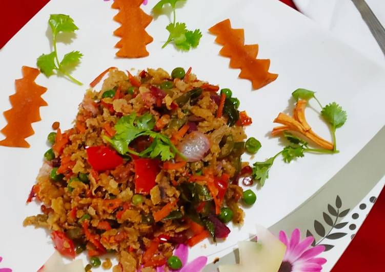 How to Refreshing Delicious Roti Poha