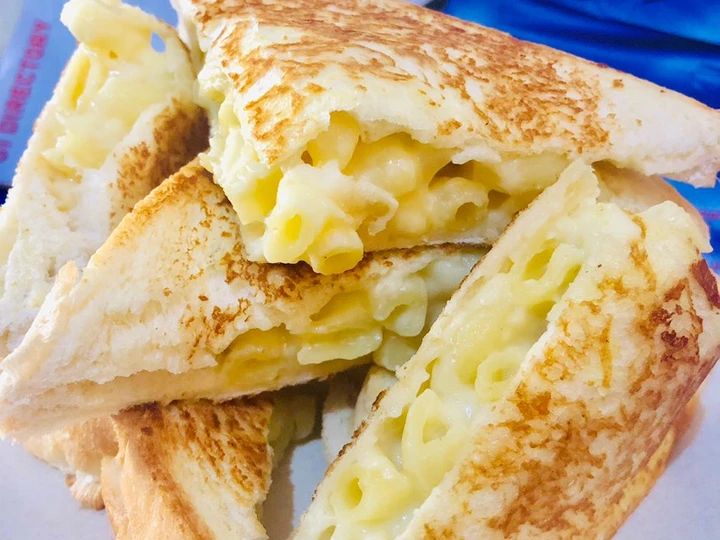 Easy Steps Make Recipes Mac And Cheese Sandwich Bekal Anak the  Makes Drooling Make You Drink.