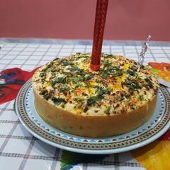 Vegetable cake A picture of Vegetable cake.