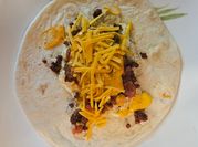 A picture of chorizo breakfast