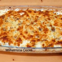 A picture of Macaroni And Beef Casserole.