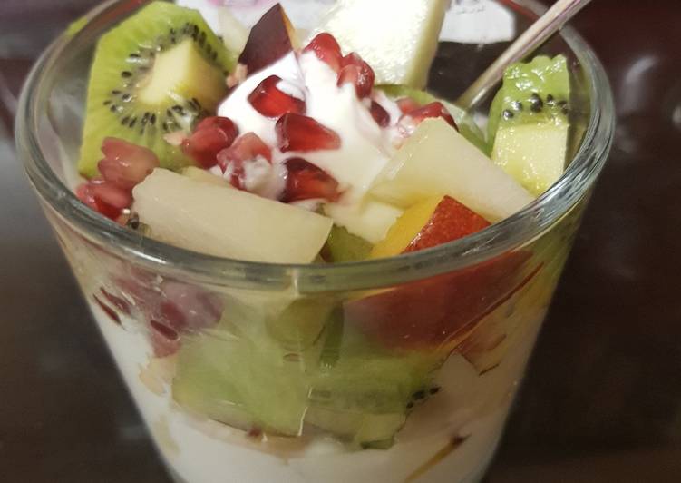 My Fresh Fruit Parfait. π