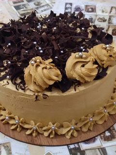 عکسی از دستور کیک تولد نسکافه ای😋