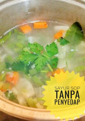 Foto resep Sayur Sop tanpa Penyedap Rasa