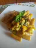 Rigatoni integrali alla carbonara di verdure 🥚