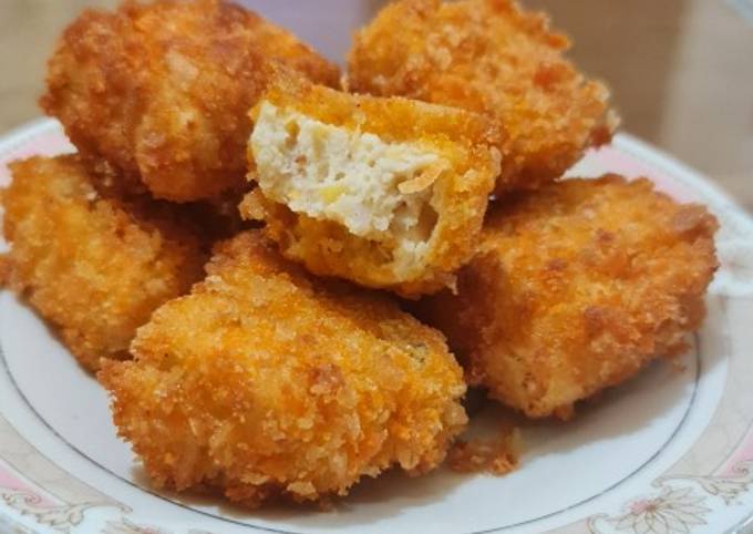 Cara Gampang Menyiapkan Nugget Ayam Sayur Lembut di Dalam Anti Gagal
