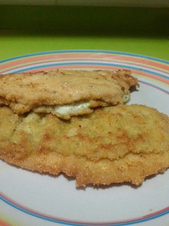 Una foto de Filetes de pollo con bechamel con Thermomix