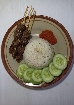 Foto resep Sate Ati Ampela Goreng