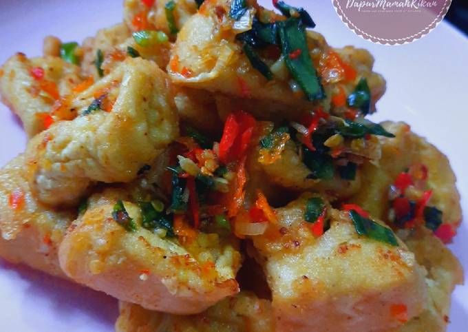 Tahu goreng cabe garem