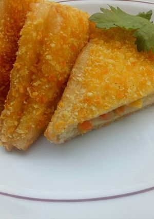 Foto resep Roti Tawar Goreng Isi Rogut