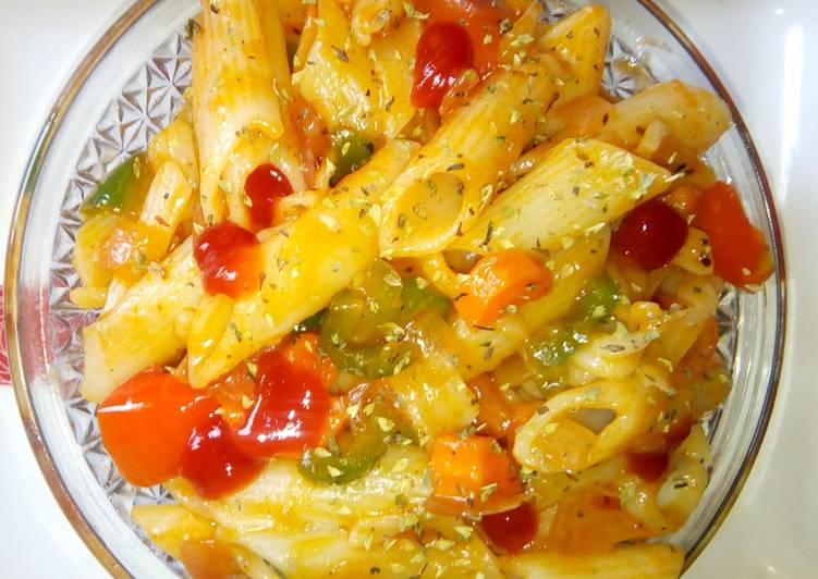 Simple Way to Make Quick Cheese penne pasta