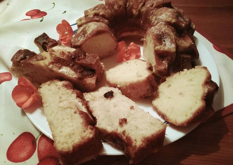 Popurrí bizcocho de limón glaseado y tarta de manzana!