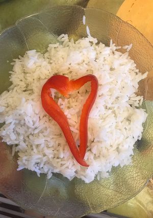A picture of White Rice.