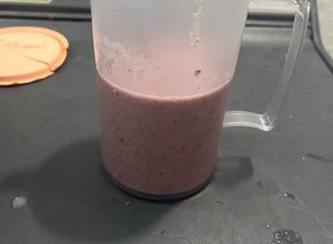 Foto de Smoothie de Mirtilo e Banana