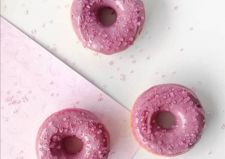 Pink muffins-donuts