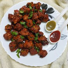 A picture of Chicken Keema Fusion Pakora.