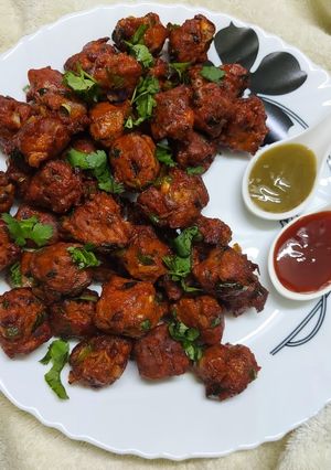 A picture of Chicken Keema Fusion Pakora.