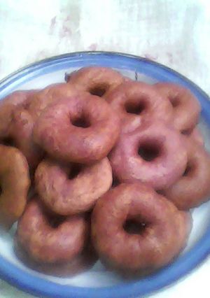 Foto resep Donat ubi ungu lembut