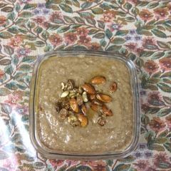 A picture of Jaggery Payasam in Kerala style.