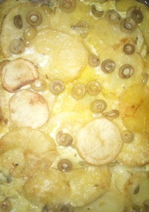 صورة لوصفة قرتان بطاطا محشي بشورمة 😋