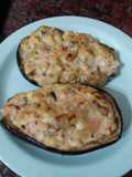 Berenjenas rellenas con atún