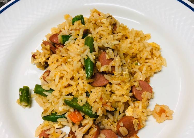 Arroz socorrido! Receta de aprovechamiento