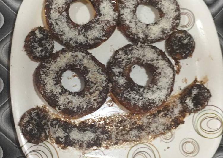 Recipe of Homemade Chocolate donuts