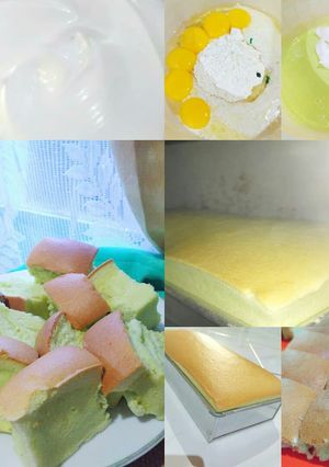 Foto resep Ogura Pandan Cake