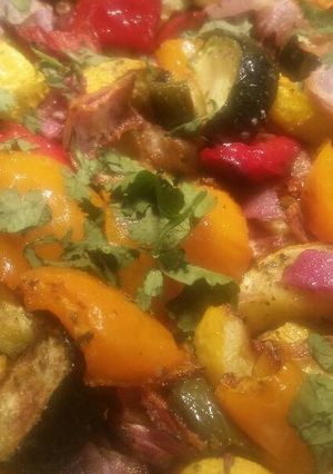 A picture of Mexican Roasted Veggies.