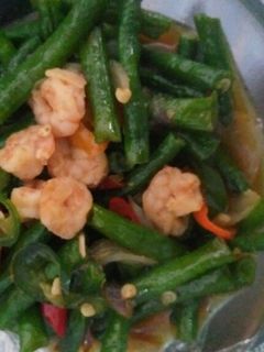 Foto resep Tumis kacang Udang mantap😍