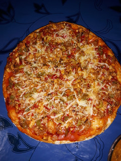 Una foto de Pizza casera