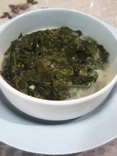 Foto resep Sayur bobor daun singkong