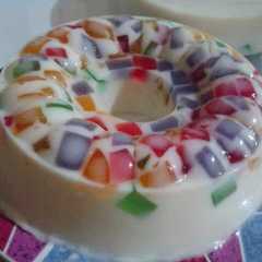 รูปของ Puding mozaik susu