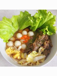 Foto resep Onde-Onde Kuah Sawi Putih (Onde-onde Versi Asin)