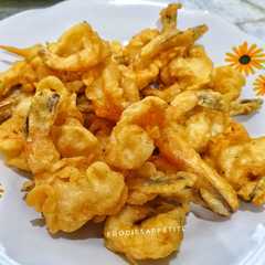รูปของ Tempura Ala Ala Rumahan aka Udang Goreng Tepung