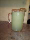 Agua de pepino con limón y chía