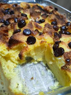 Foto resep Simple Bread Pudding