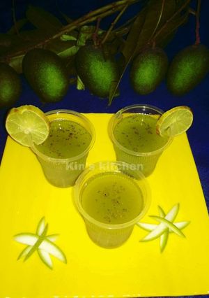 लेमन जिंजर मैंगो क्रश रेसिपी मुख्य फोटो