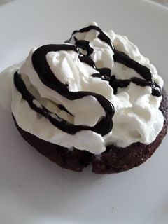 Brownie muffinformában, Air Fryerben recept fotója