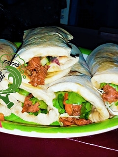 A picture of Chicken Shawarma.