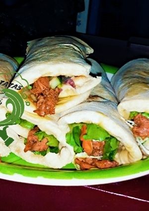 A picture of Chicken Shawarma.
