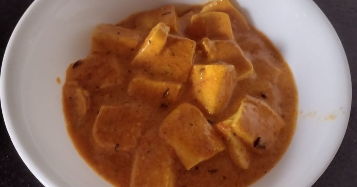 Bithika Das দ্বারা পনির বাটার মসালা (Paneer Butter Masala Recipe In ...