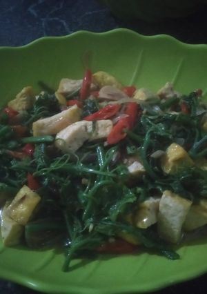 Foto resep Tumis daun labu siam