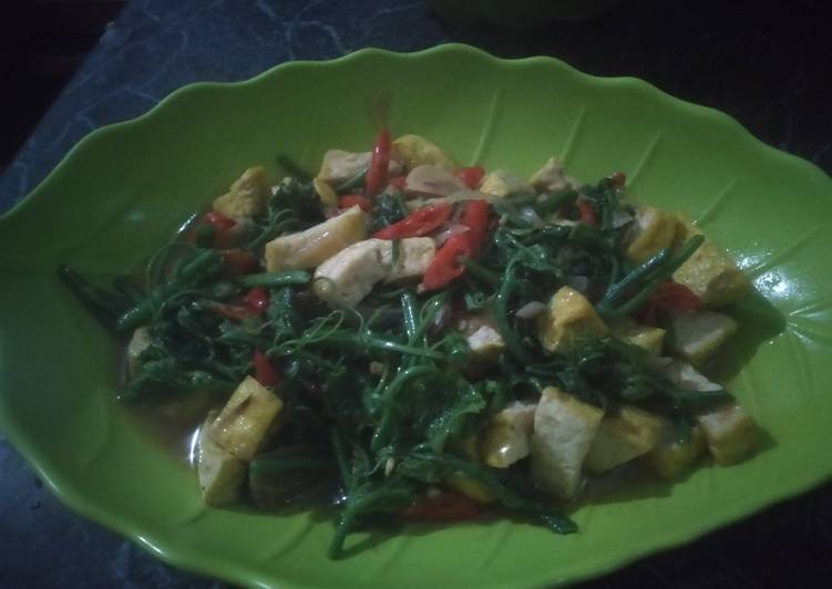 Resep Tumis daun labu siam, Lezat
