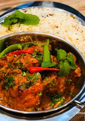 A picture of Whosayna’s Chicken Tandoori Masala.