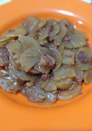 Foto resep Kentang Kecap Daging Kornet
