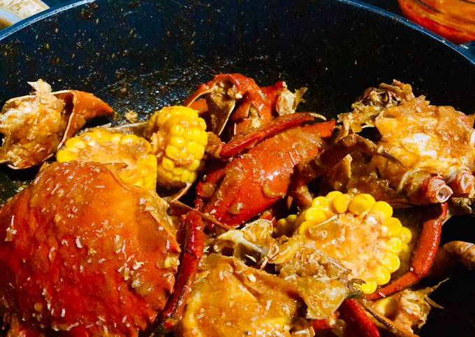 Cara Gampang Membuat Kepiting saus padang Anti Gagal