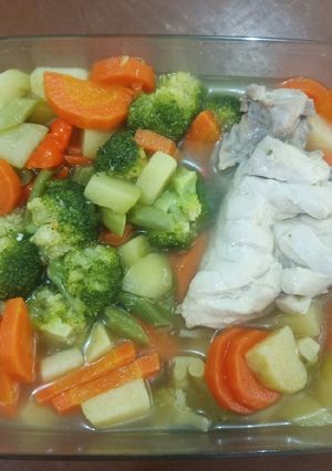 Foto resep Sayur rebus kaldu